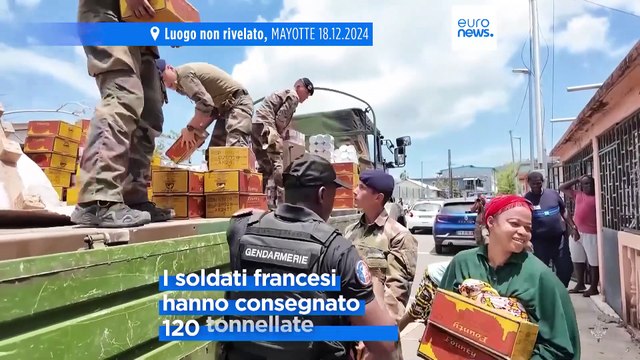 Mayotte, stato di calamità naturale straordinaria dopo il passaggio del ciclone Chido