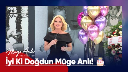 İyi ki doğdun iyi ki varsın Müge Anlı! - Müge Anlı ile Tatlı Sert 19 Aralık 2024