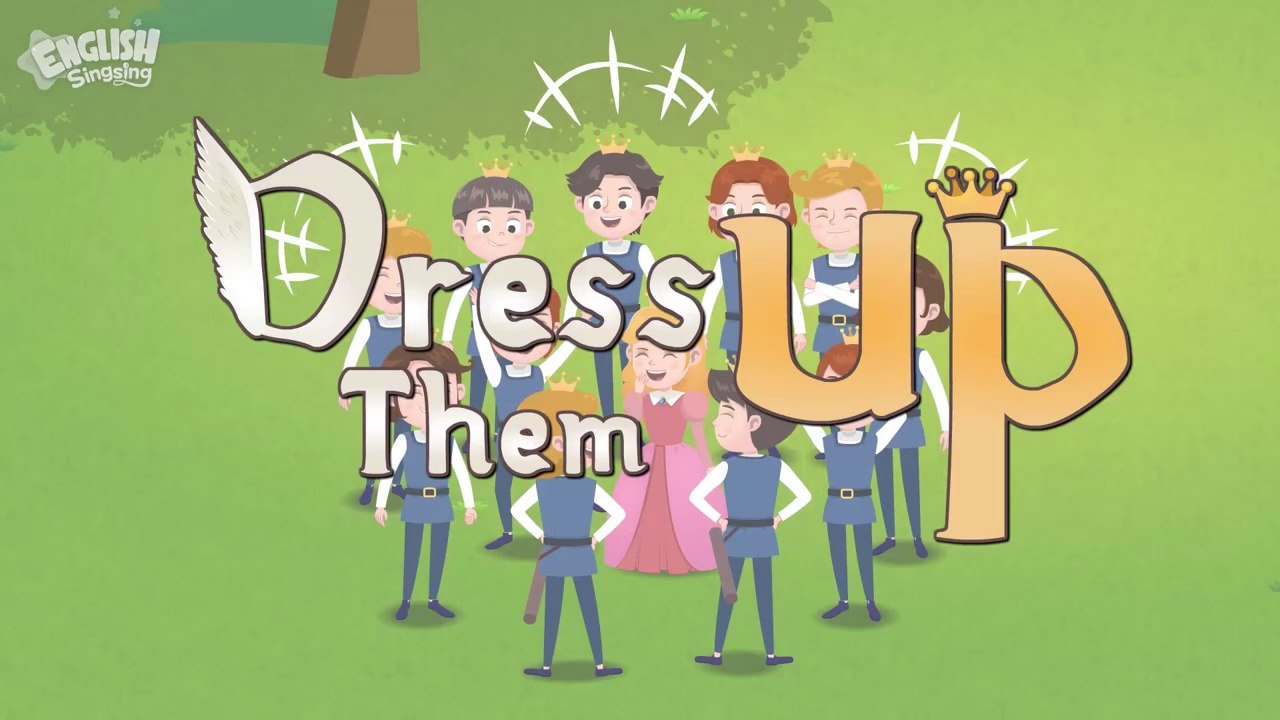 Dress Them Up -The Wild Swans- Fairy Tale Songs For Kids by English Singsing
