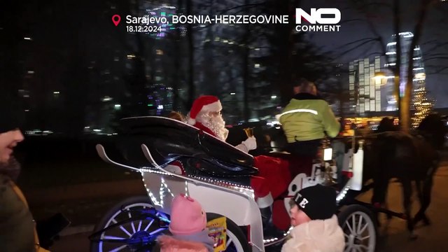 No Comment : le père Noël dans les rues de Sarajevo