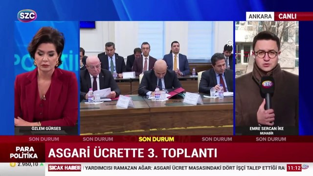 Türk-İş'ten toplantı öncesi asgari ücret açıklaması