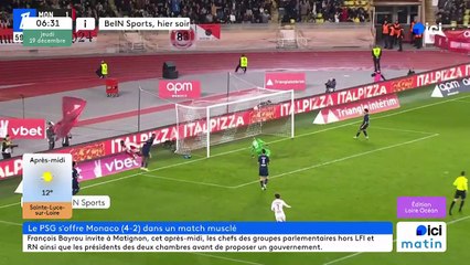 19/12/2024 - ICI Matin France Bleu Loire Océan en vidéo