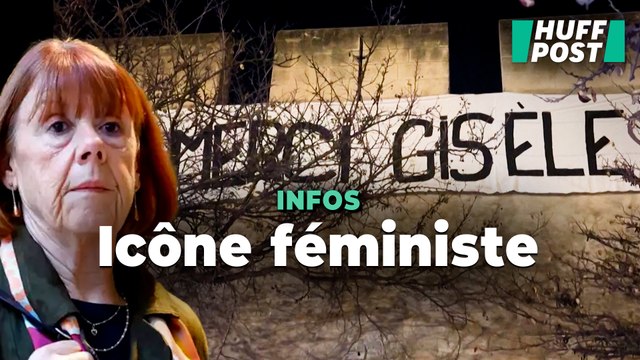 Affaire Pelicot : une banderole « Merci Gisèle » déployée avant le verdict