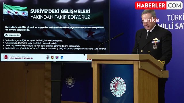 ABD'nin Türkiye ile SDG ateşkeste uzlaştı açıklamasına MSB'den yalanlama