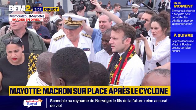 Les corps étaient en putréfaction, on sentait les odeurs monter : Estelle Youssouffa, députée LIOT de Mayotte, décrit au président les conditions des Mahorais après le passage dévastateur du cyclone Chido