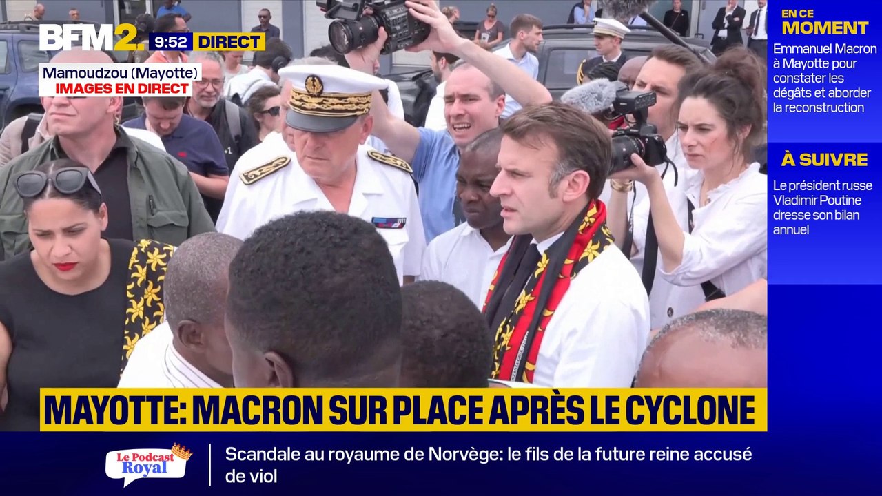 "Les corps étaient en putréfaction, on sentait les odeurs monter": Estelle Youssouffa, députée LIOT de Mayotte, décrit au président les conditions des Mahorais après le passage dévastateur du cyclone Chido