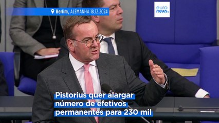 Alemanha quer reforçar Forças Armadas e chegar aos 230 mil efetivos