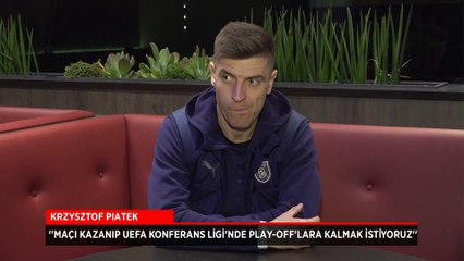 Başakşehir'in Polonyalı yıldızı Krzysztof Piatek'ten gol krallığı ve transfer açıklaması