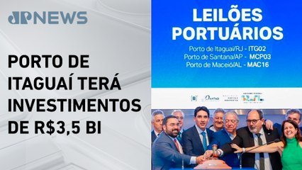 Governo federal realiza maior leilão portuário da história
