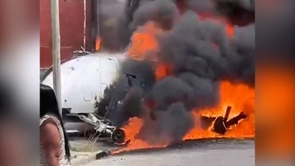 Se estrella un avión del presidente de River Plate en Buenos Aires (Argentina) y mueren dos personas