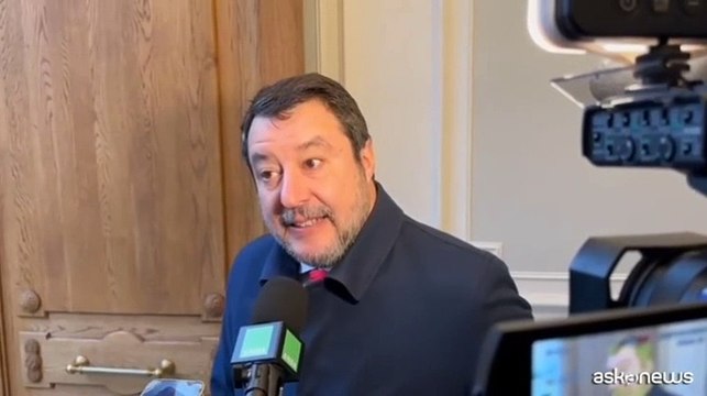 Salvini: non sono preoccupato per la sentenza su Open Arms