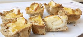 Tartaletas de manzana con pan de molde, la receta más rápida y fácil de preparar