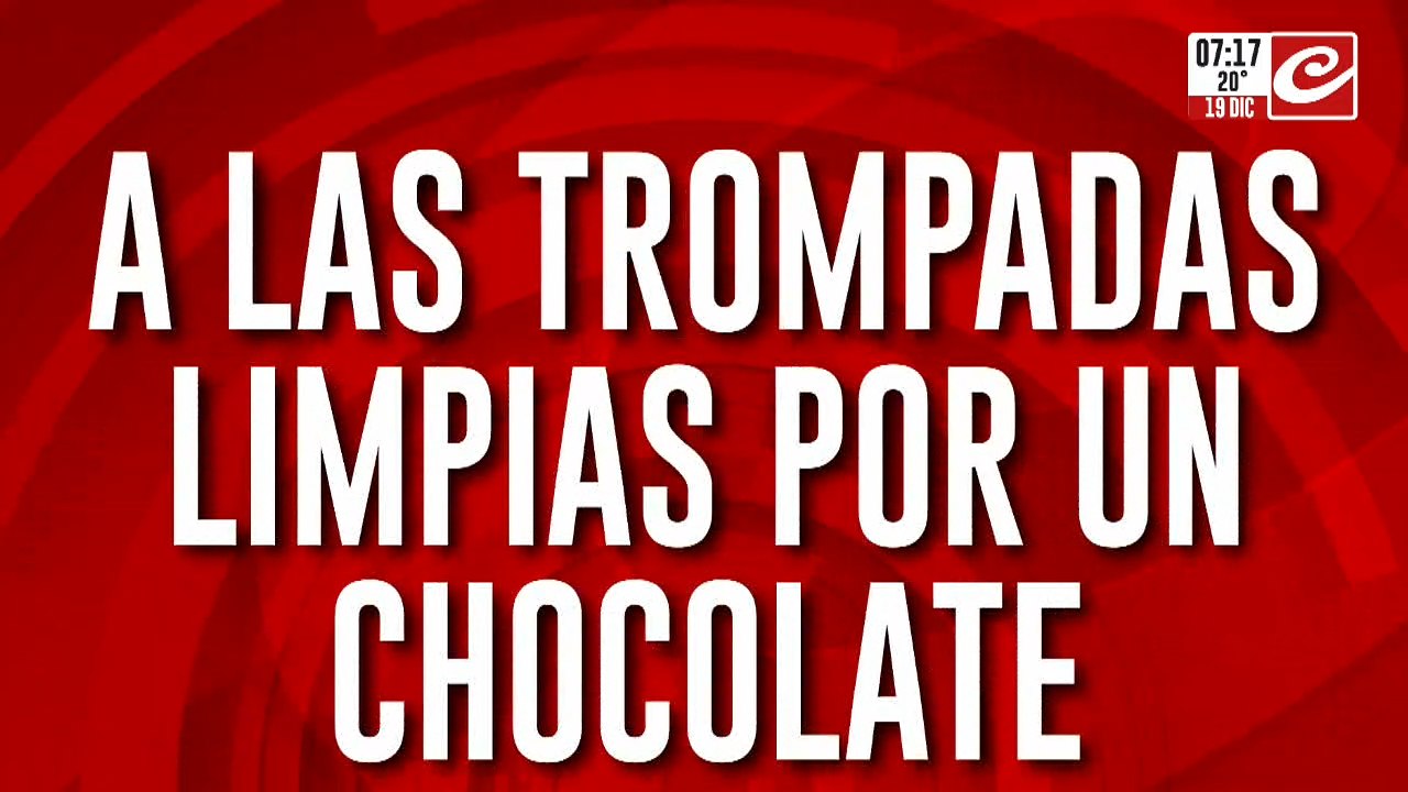 Insólito: policía y mechero a las trompadas limpias por un chocolate