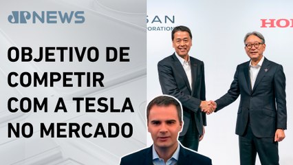 Honda e Nissan negociam parceria para gigante automotivo; Bruno Meyer comenta