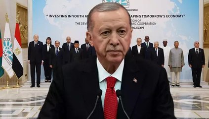 Cumhurbaşkanı Erdoğan, Mısır'da 'D-8 Teşkilatı 11. Zirve Toplantısı'nda açıklamalarda bulundu