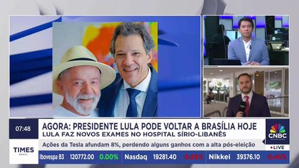 Lula passa por exames no Sírio-Libanês e pode voltar a Brasília nesta quinta (19)