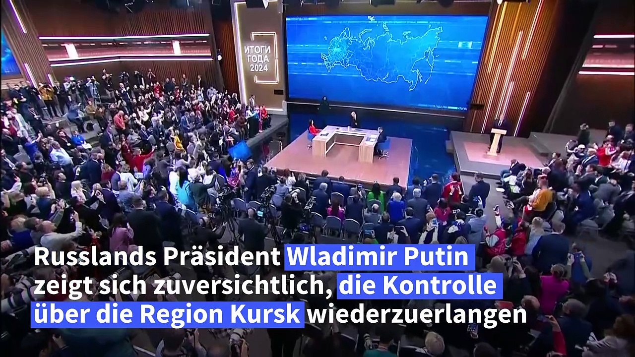 Putin: Russland wird Kontrolle über Grenzregion Kursk wiedererlangen