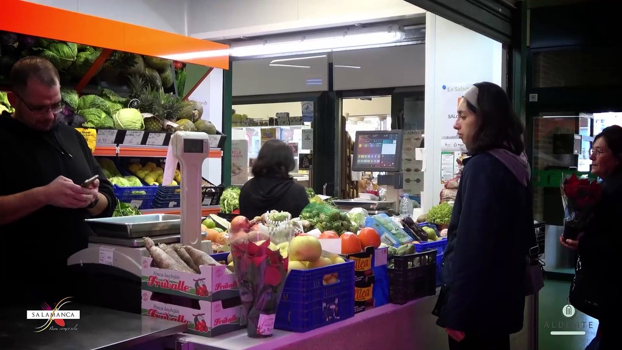 SHOW COOKING EN EL MERCADO DE SAN BERNARDO POR LA MARCA SALAMANCA PARA COMERSELA