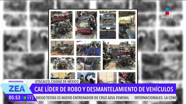 Cae el Señor Invasor , lider de una célula dedicada al robo y desmantelamiento de vehículos