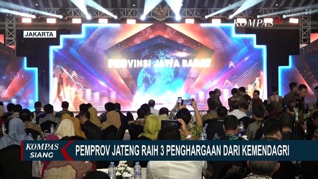 Pemprov Jateng Raih 3 Penghargaan dari Kemendagri