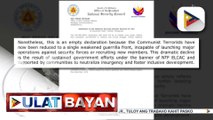 Deklarasyon ng CPP-NPA-NDF na hindi magkakaroon ng holiday truce, tinawag na walang lamang deklarasyon ng NSC