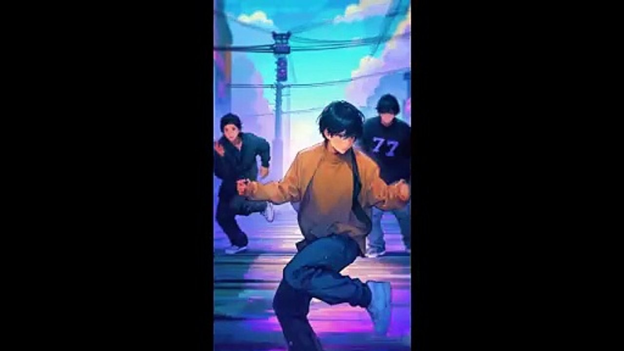 run bts anime edit