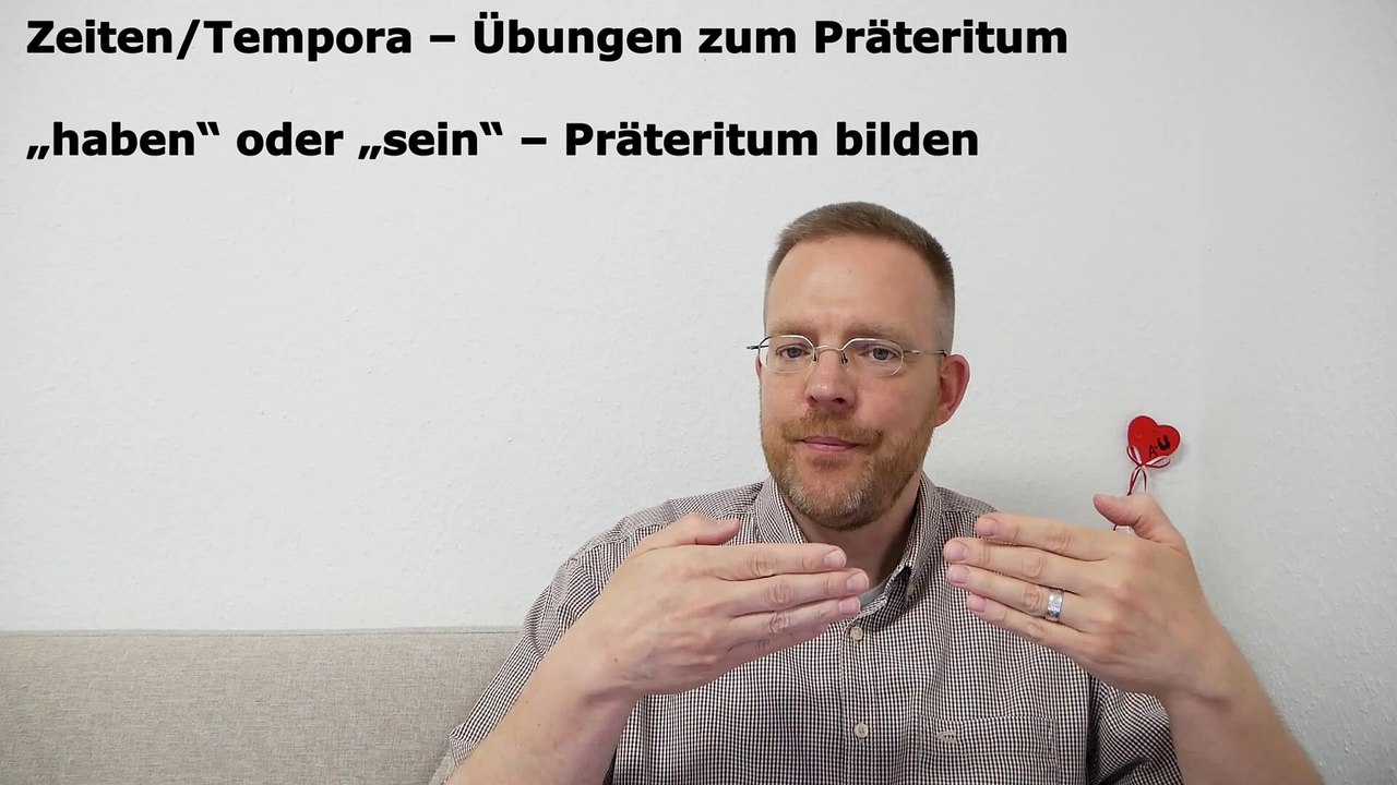Grammatik für die Grundstufe A1-B1 – Teil 017 – Übungen zum Präteritum