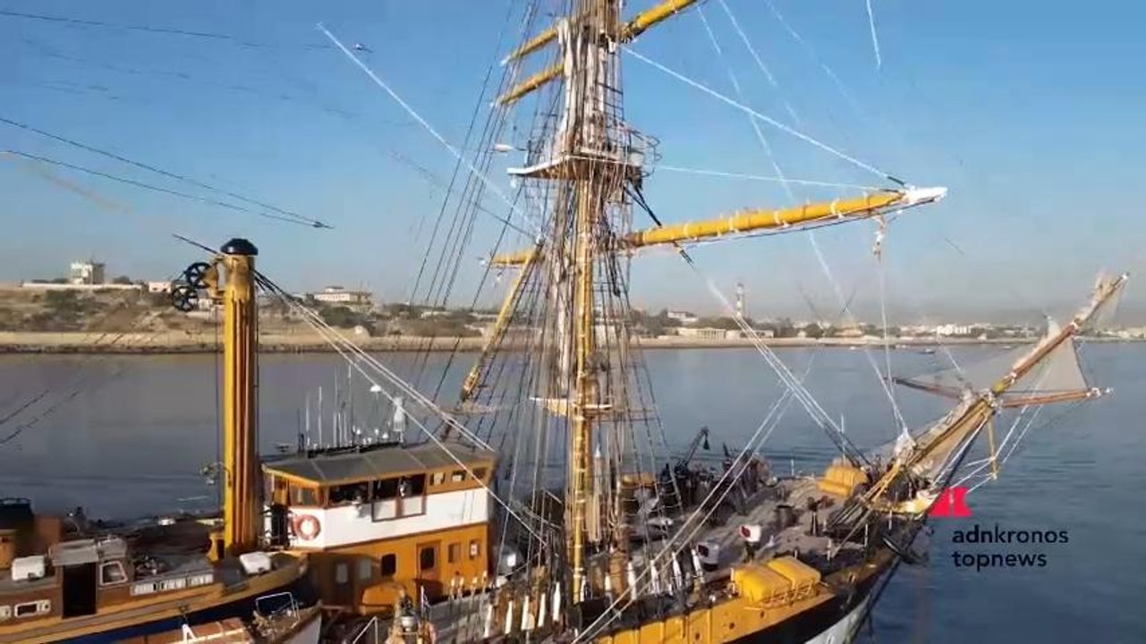 Tour Mondiale Amerigo Vespucci, lo storico veliero e nave scuola arriva a Doha con il Villaggio Italia