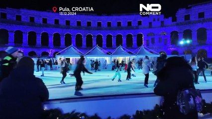 2.000 yıllık buz pateni pisti kapılarını açıyor