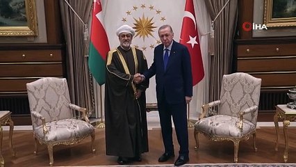 Ankara'da önemli misafir! Cumhurbaşkanı Erdoğan ağırladı