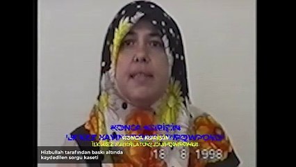 Gain, Konca Kuriş'in Hizbullah tarafından baskı altında alınan sorgu görüntülerini yayınladı.