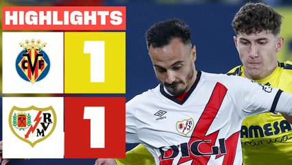 Villarreal vs Rayo Vallecano (1-1) | LaLiga 2024/25 | Fecha 17