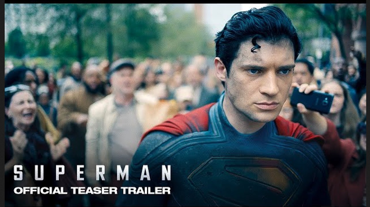 Superman | Official Teaser Trailer -  David Corenswet, Rachel Brosnahan, Isabela Merced, James Gunn