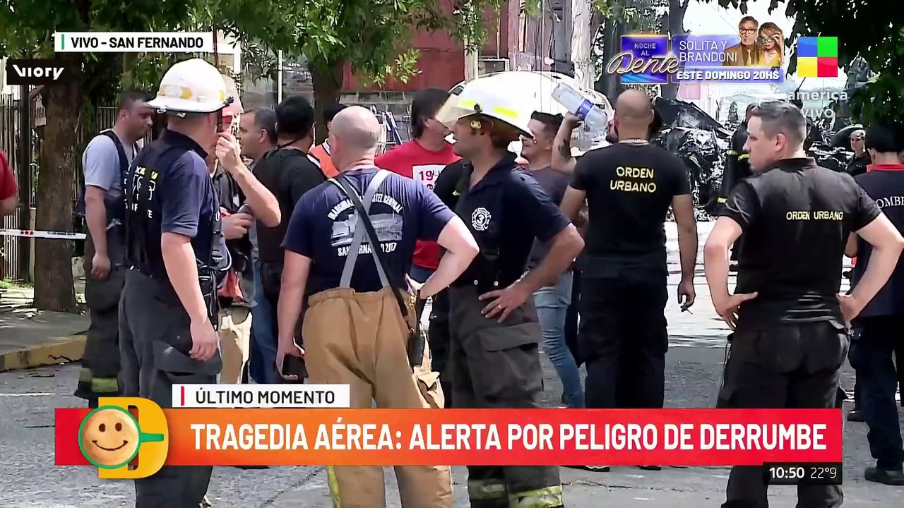 Accidente aéreo en San Fernando deja dos pilotos fallecidos y una casa en peligro de derrumbe
