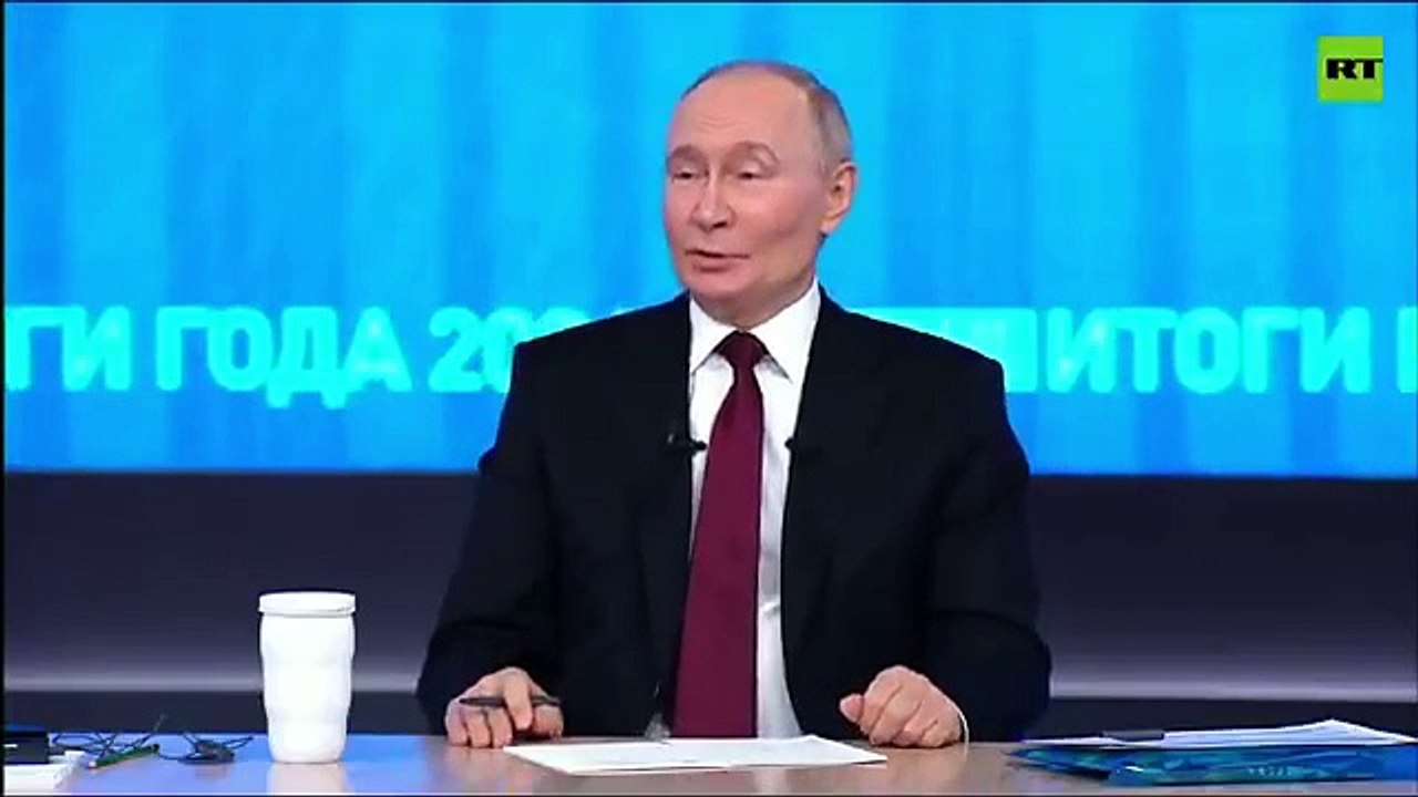 Vladimir Poutine se dit prêt, lors de sa séance annuelle de questions-réponses télévisée, à rencontrer "à n'importe quel moment" le président élu américain Donald Trump