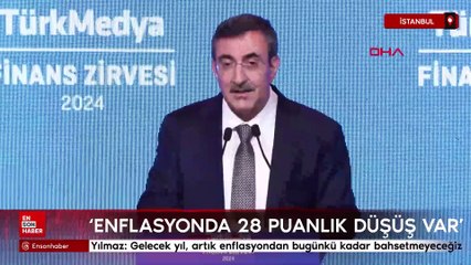 Cevdet Yılmaz: Gelecek yıl, artık enflasyondan bugünkü kadar bahsetmeyeceğiz