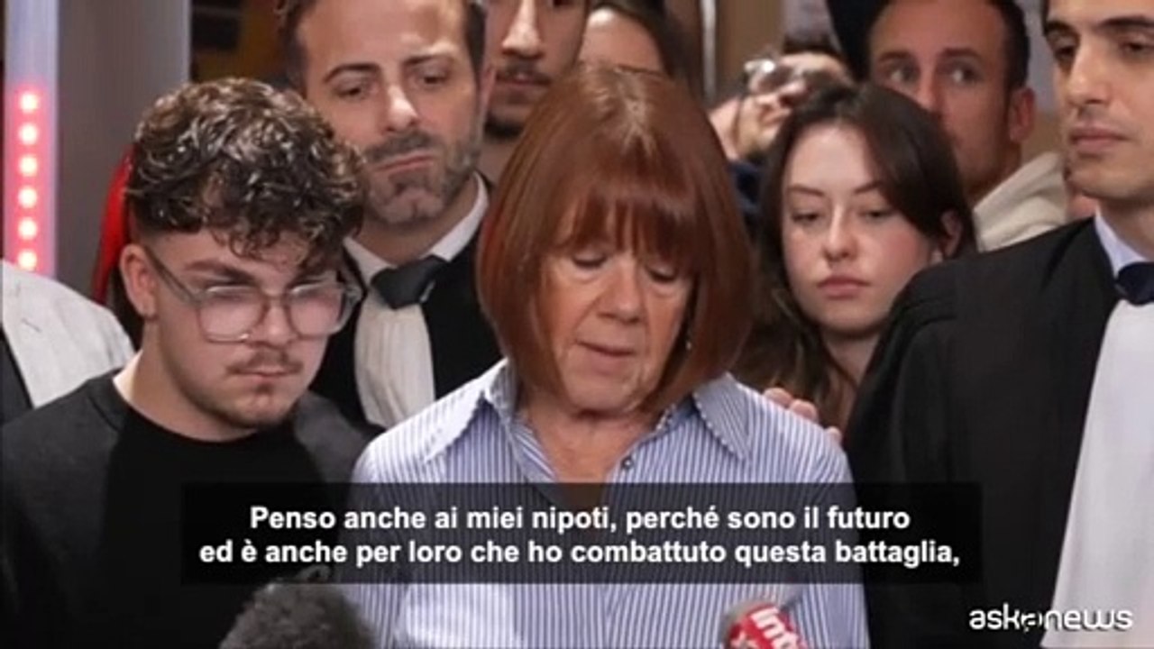 Gis?le Pelicot: processo dura prova, penso a vittime non riconosciute