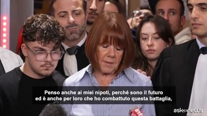 Gis?le Pelicot: processo dura prova, penso a vittime non riconosciute