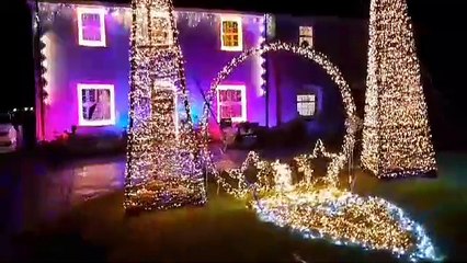 Llanon house is a beacon of light this Christmas for charity