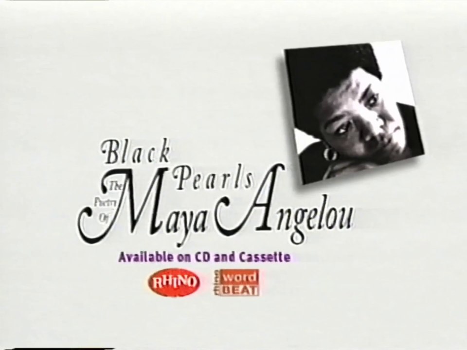 Rhino Home Video - Black Pearls The Poetry Of Maya Angelou VHS Promo (1999) (HQ Replace Version)