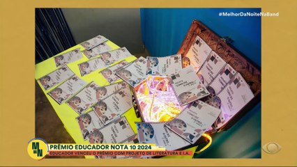 Prêmio Educador Nota 10: conheça vencedor de 2024 | Melhor da Noite