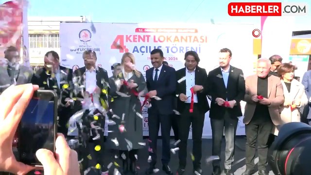 Denizli Büyükşehir Belediyesi 4. Kent Lokantası'nı Hizmete Açtı