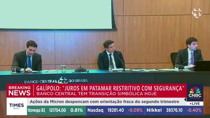 BREAKING NEWS: Galípolo diz que "nenhum programa será bala de prata" sobre reações fiscais