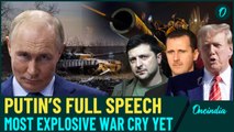 Putin Year-End Speech LIVE | Putin Faces Explosive Questions on War, Oreshnik, NATO, Trump and More