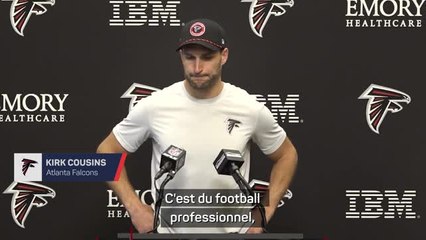 Atlanta - Cousins et Penix racontent la passation de pouvoir
