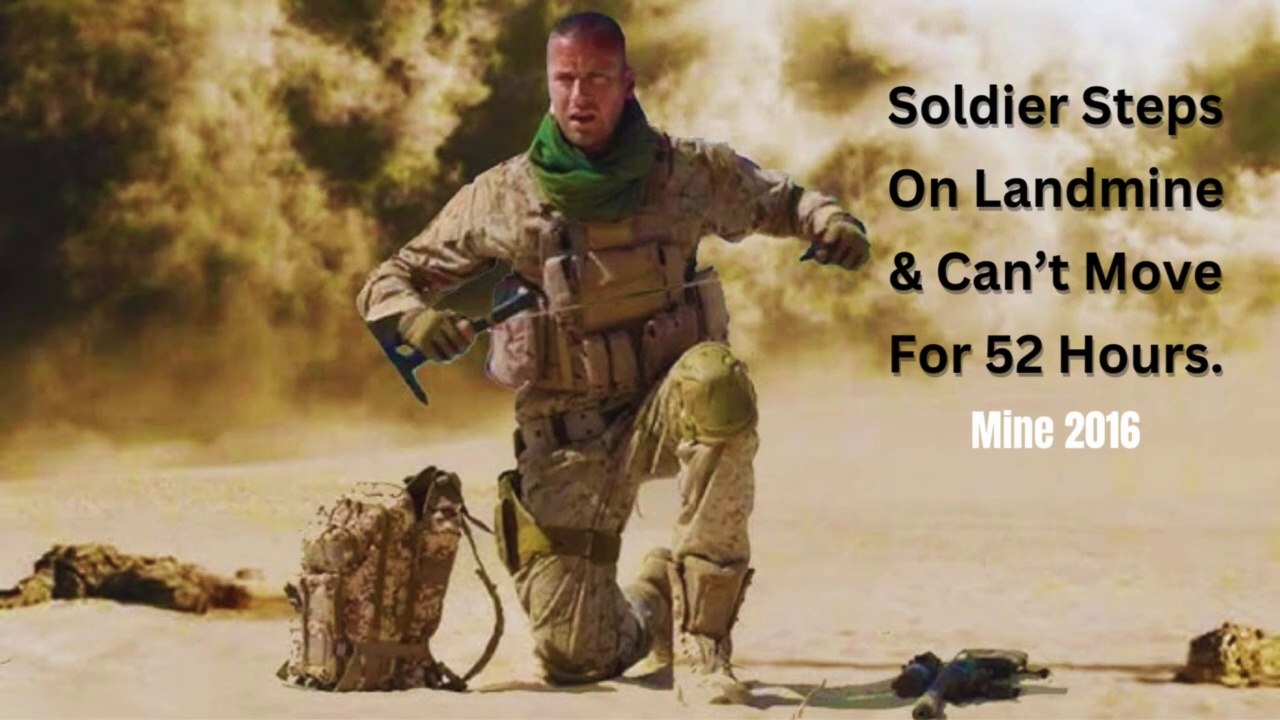 Man Steps On Landmine & Can’t Move For 52 Hours Surrounded by enemies | Mine(2016) Movie Explained in English