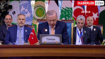 Cumhurbaşkanı Erdoğan: İslam Ülkeleri Olarak İsrail'e Karşı Atılabilecek Adımlara Öncülük Etmeliyiz