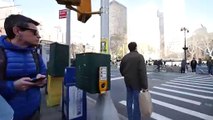 Funny Talking Crosswalk In Nyc With Accent