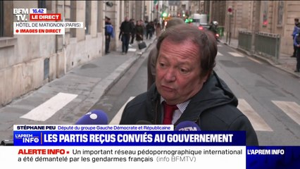 "Des propos toujours aussi alambiqués et confus": Stéphane Peu (député GDR) évoque la rencontre avec François Bayrou à Matignon