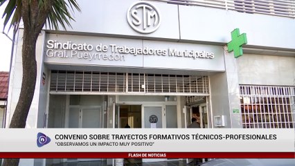 CONVENIO SOBRE TRAYECTOS FORMATIVOS TÉCNICOS-PROFESIONALES